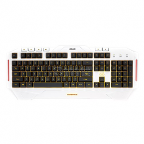 ASUS Cerberus Arctic Gaming Keyboard