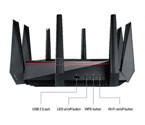 ASUS RT-AC5300 Gaming Router Gigabit Wi-Fi