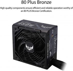 ASUS TUF Gaming 450W 80 PLUS® Bronze Power Supply