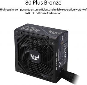 ASUS TUF Gaming 550W 80 PLUS® Bronze Power Supply