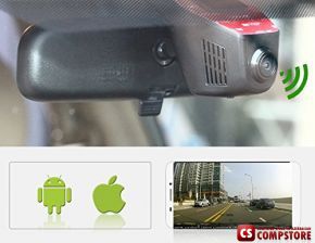 Accfly™ Full HD 1080P Car DVR recorder WI-FI APP support IOS & Android system
