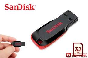 USB Flash Drive Cruzer Blade 32 GB (SDCZ50-032G-B35)