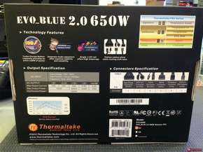 Thermaltake EVO-650M Evo-Blue 650W Power Supply