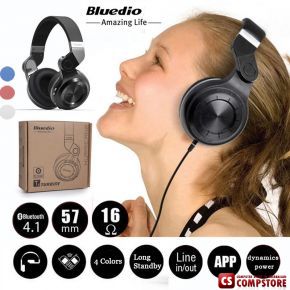Наушники Bluedio Turbine Hurricane H Bluetooth 4.1 Wireless Stereo Headphones Headset