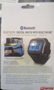 Bluetooth Digital Watch With Built-in Mic