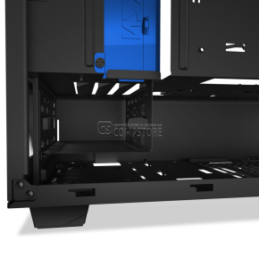 NZXT S340 BLACK/BLUE Mid Tower Gaming Case (CA-S340MB-GB)