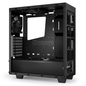 NZXT S340 Mid Tower Computer Case Glossy Black (CA-S340W-B1)