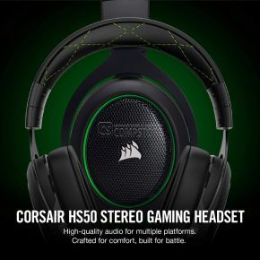 Corsair HS50 Stereo Green Gaming Headset