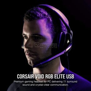 Corsair Void RGB Elite USB Carbon Gaming Headset
