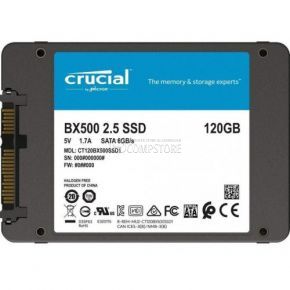 SSD Crucial BX500 120GB (CT120BX500SSD1) (SATA| 540/500 MBs)