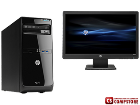 Компьютер HP Pro 3500 G2 MT (G9E13EA) (Intel Pentium G2030/ 4 GB DDR3/ HDD 500 GB / Intel HD Graphics/ USB 3.0/ Card Reader/ HP V201a 19.5)