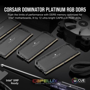 DDR5 Corsair Dominator Platinum RGB 32 GB 5200 MHz (2x16)