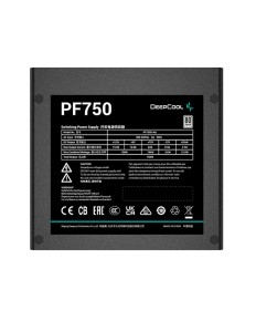 DeepCool PF750 750W 80 PLUS® Power Supply