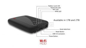 External HDD Emtec P700 1TB USB3.0 WI-FI (ECHDD1000P700)