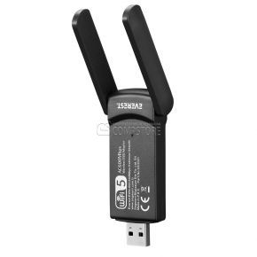 Everest EWN-600 USB Wi-Fi Adapter (600 Mbps)