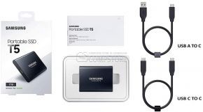 External Samsung Portable SSD T5 USB 3.2 1 TB