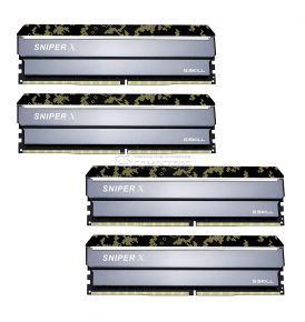 DDR4 G.SKILL Sniper X 64 GB (16GBx4) (F4-3600C19D-64GSXKB)