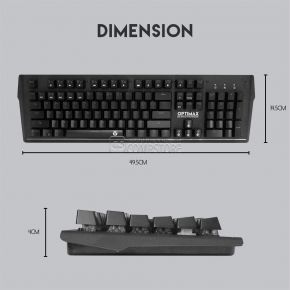 Fantech MK885 OPTIMAX Gaming Keyboard