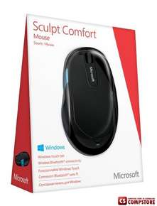 Блютуз мышка Microsoft Sculpt Comfort Mouse (RTL) Bluetooth 4btn+Roll (H3S-00002) (без приёмника)