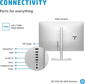 Monitor HP U28 4K 28-inch (1Z980AA)