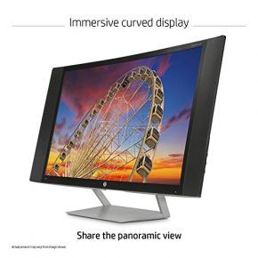 HP Pavilion 27c 27-inch Curved Monitor (1 VGA | 1 HDMI 1.4 (HDCP ) | 1 MHL 2.0/HDMI 1.4)