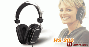 A4Tech HS-200 (Black) Headset