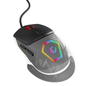 Rampage Hyalo M1 Black Gaming Mouse