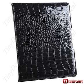 Alligator Skin Pattern Protective Case Synthetic Leather Shell Cover Traveling Companion for Apple iPad 2