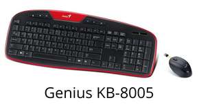 Беспроводная клавиатура и мышка Genius KB-8005 Wireless Keyboard Mouse