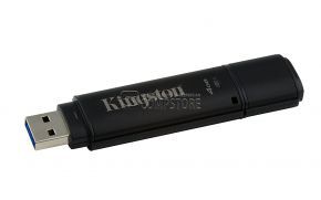 Kingston DataTraveler 4000G2 Encrypted USB Flash Drive 4 GB