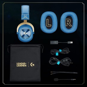Logitech G Pro X Gaming Headset LoL Edition