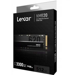 M2 SSD Lexar NM620 500 GB NVMe PCIe 2280