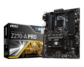 Mainboard MSI Z270-A Pro (Intel 1151 | Z270 Chipset | RAID | M2)
