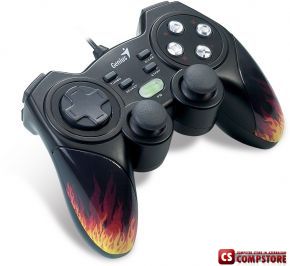 Genius MaxFire Blaze 3 Vibration USB Joystik for Computer & Sony PS3 (31610060101)