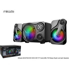 Mikado MD-BT28 LED Speakers