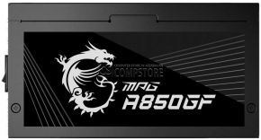 MSI MPG A850GF 850W 80 PLUS® Gold Full Modullar Power Supply