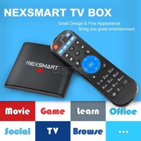 NEXSMART Android TV Box Quad Core (Wi-Fi/ FHD)