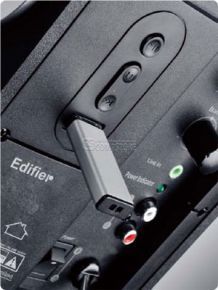 Edifier P3080M 2.1 Taxta materialdan klassik akustik səs sistemi (USB Flash Player) (10W x 2 | 16W Subuffer | 85 dBa)
