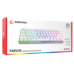 Rampage PARVUS KB-R135 Gaming Keyboard (Brown Switch)