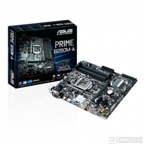 Mainboard ASUS PRIME B250M-A (LGA1151 | DDR4 | HDMI | DVI | VGA | M.2 | mATX | USB 3.1)