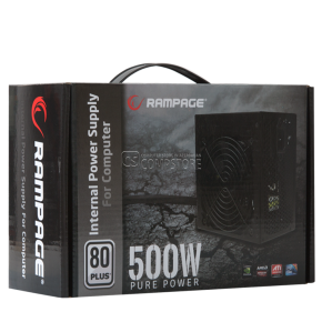 Rampage RMP-500 500W 80 PLUS® Bronze Power Supply