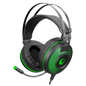 Rampage Alpha-X 7.1 Green Gaming Headphone
