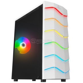Rampage ARC-X White RGB Computer Case