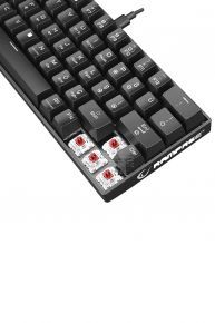 Rampage ATOM Red KB-RX63 Gaming Keyboard