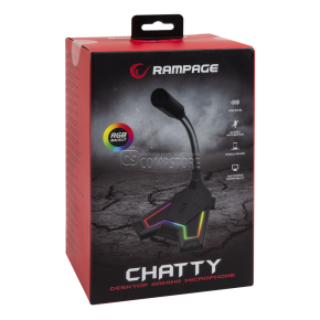 Rampage Chatty RGB SN-RMX2 Gaming Microphone