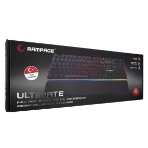 Rampage ULTIMATE KB-R96 Waterproof Gaming Keyboard
