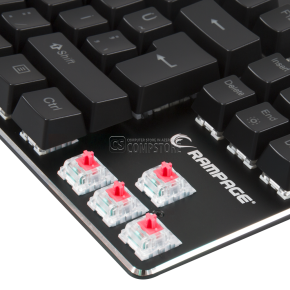 Rampage Scout KB-RMW23 Bluetooth Gaming Keyboard (Red Switch)