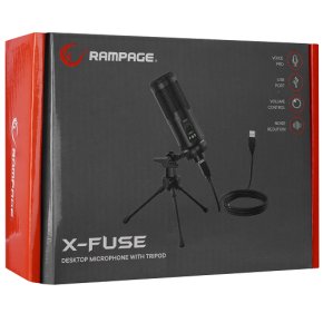 Rampage  RA-MP65 X-FUSE Gaming Microphone