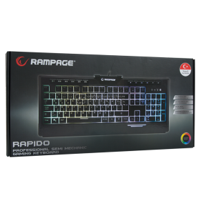 Rampage Rapido KB-R03 Gaming Keyboard