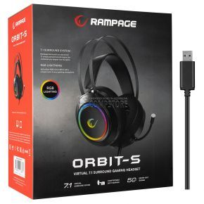 Rampage ORBIT-S 7.1 RGB Gaming Headset